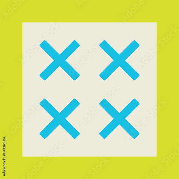 Obraz Neo geometric Shape. Neo Shape.