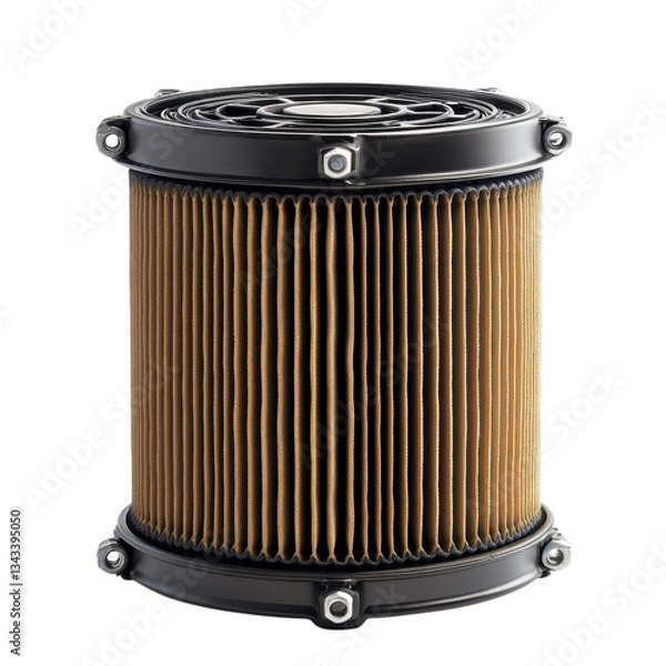 Fototapeta High-Quality Isolated Car Filter on White Background for Automotive Use and Display, on the transparent Background. PNG Format