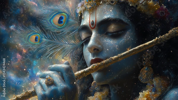 Obraz Krishna The Melodic Universe