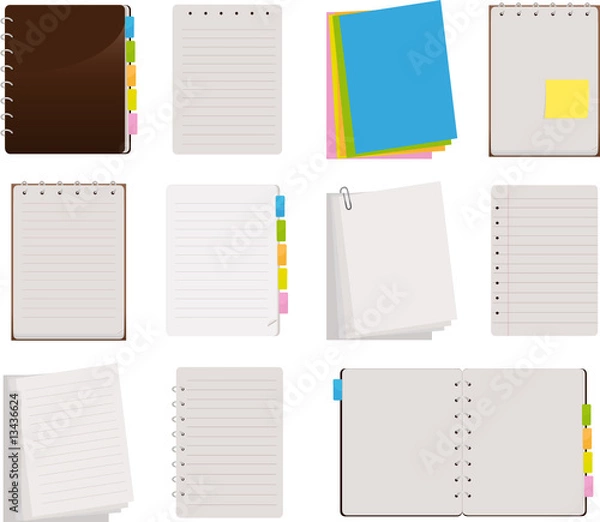 Obraz Set support imprimé