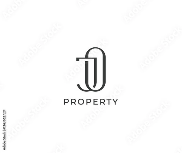 Obraz JO property logo