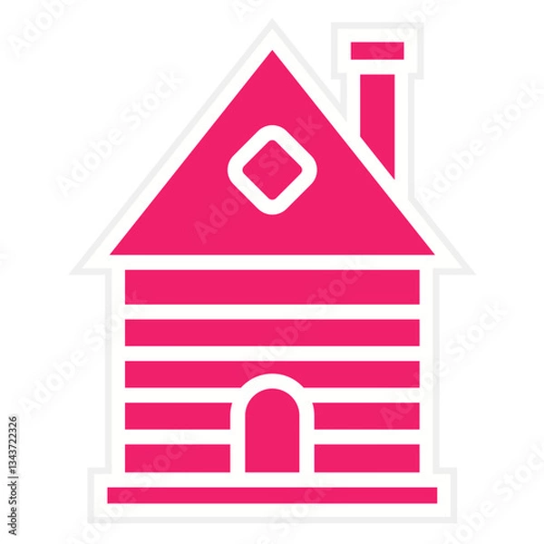 Obraz Vector Design Hut Icon Style
