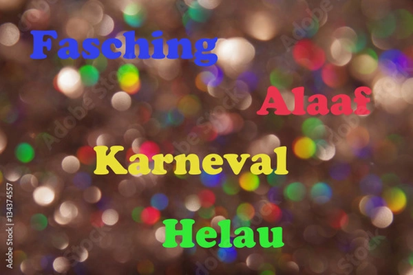 Fototapeta narrenzeit