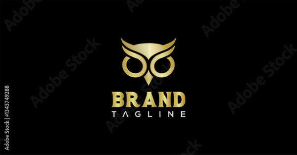 Obraz Minimal Owl Logo