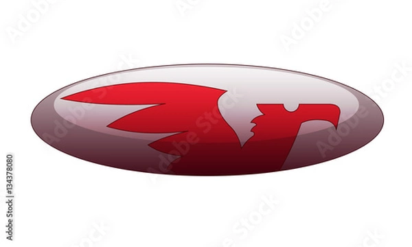 Obraz eagle glass logo