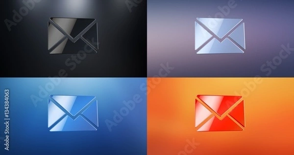 Obraz Envelope 3d Icon