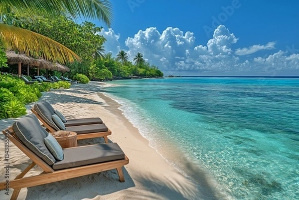 Obraz 夏の綺麗な海の景色