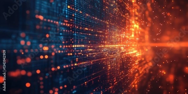 Obraz Dynamic Data Flow Visualization (2)