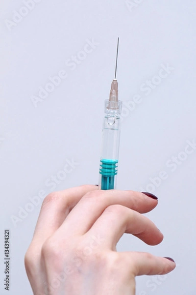 Obraz Syringe in hand