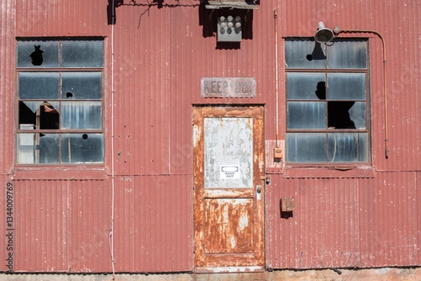 Fototapeta Old Abandon Warehouse