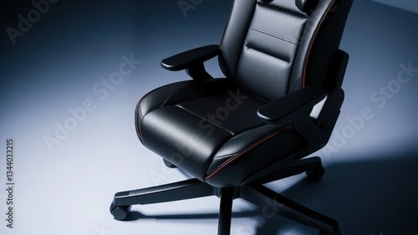 Fototapeta Modern Ergonomic Office Chair with Sleek Design and Comfortable Padding