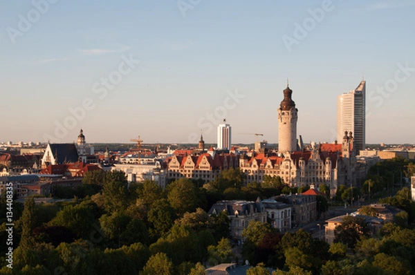 Obraz Skyline of Leipzig
