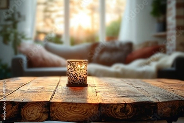 Fototapeta table setting in restaurant