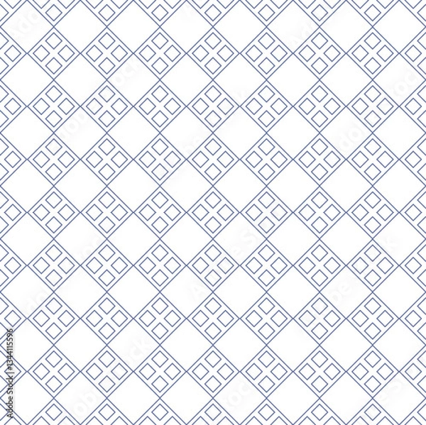 Obraz seamless geometric pattern in moroccan lattice style