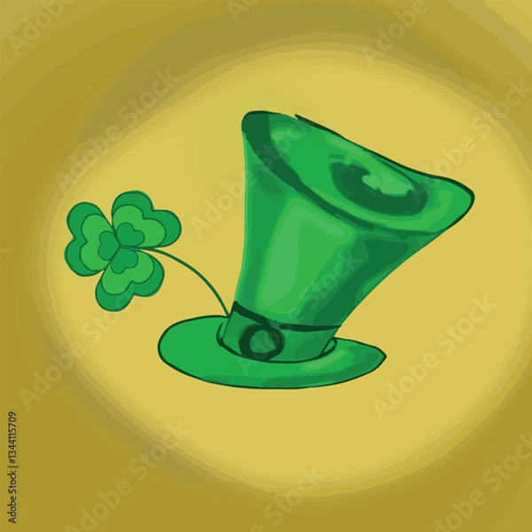 Obraz Patrick's Day Theme Pattern