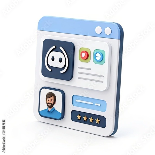 Obraz smiley face icon