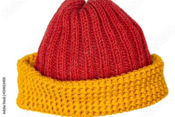 Fototapeta knitted hat