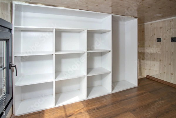 Fototapeta Modern tiny house interior.