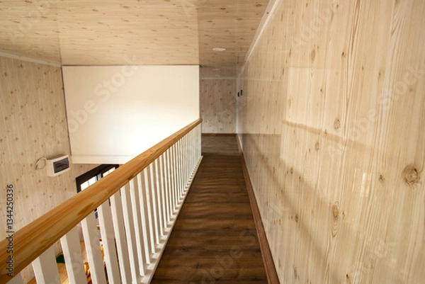 Fototapeta Modern tiny house interior.