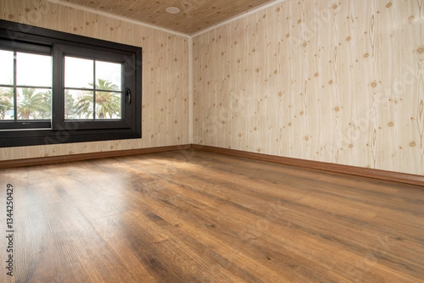 Fototapeta Modern tiny house interior.