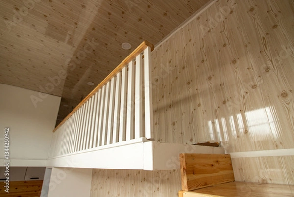 Fototapeta Modern tiny house interior.