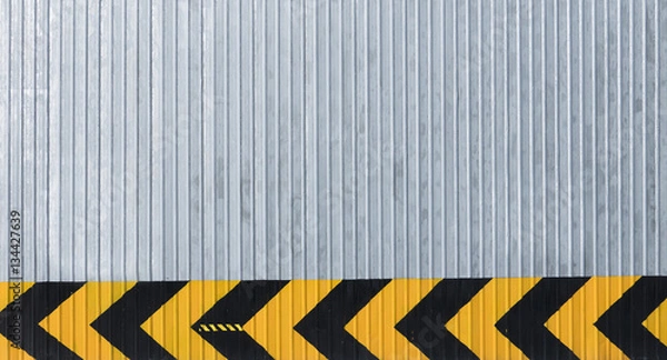 Obraz Under Construction Sign, Safety First Concept.