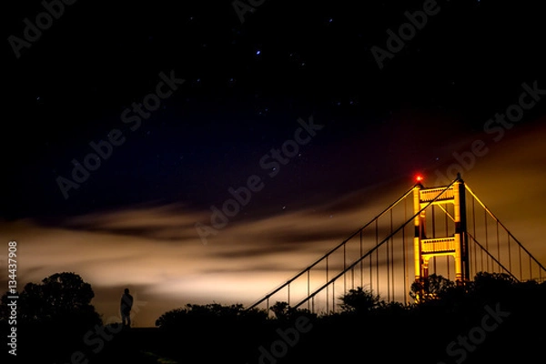 Obraz A bridge between nature and civilization