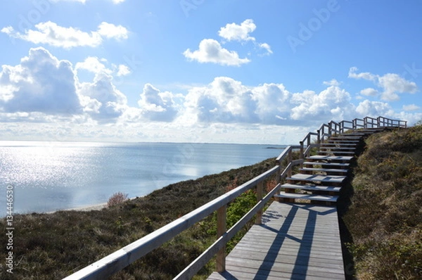 Obraz Sylter Holzsteg