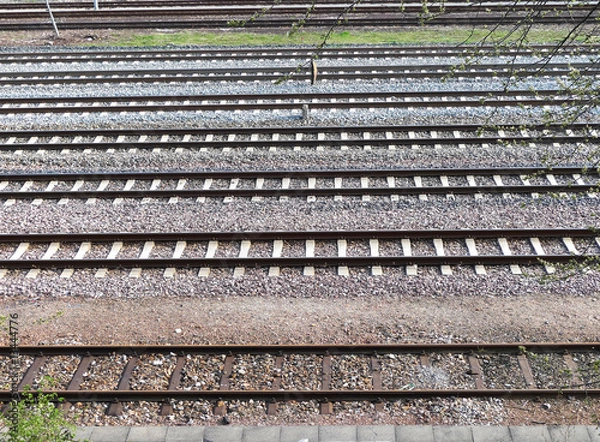 Fototapeta Bahngleise