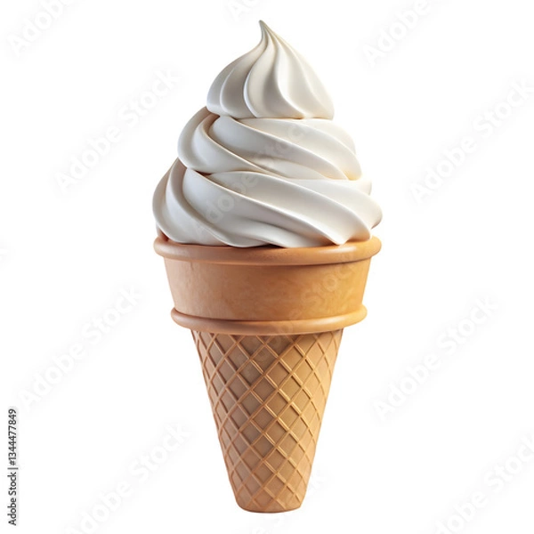 Fototapeta ice cream cone