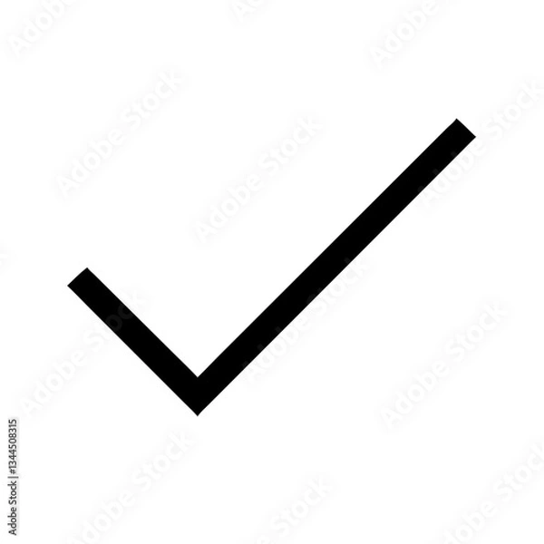 Fototapeta Correct Icon