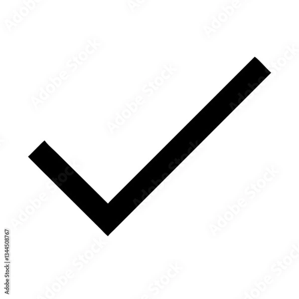 Fototapeta Correct Icon