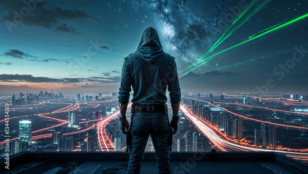 Obraz Crimson Trails Assassin

