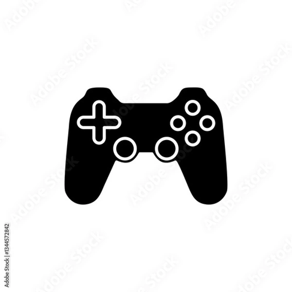 Fototapeta video game controller icon