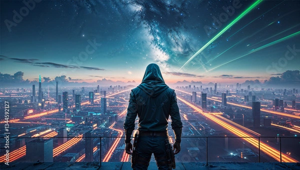 Obraz Green Ring Watcher

