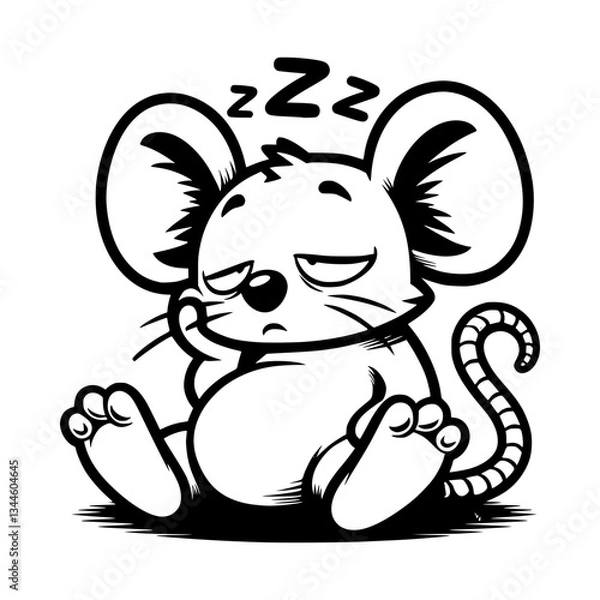 Obraz Tired Mouse
