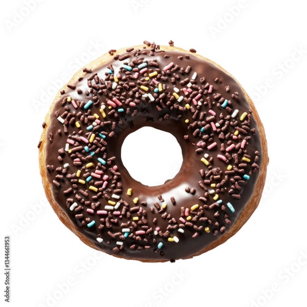 Obraz donut isolated on white background
