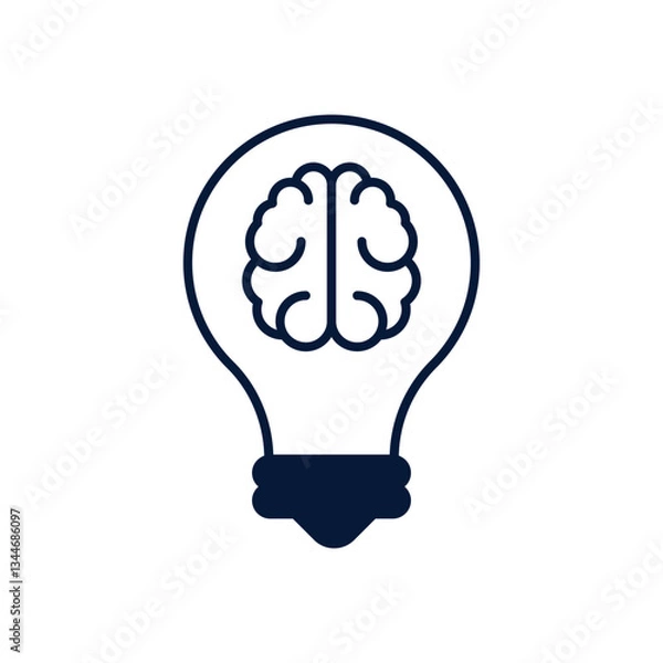 Fototapeta Smart Idea Vector icon