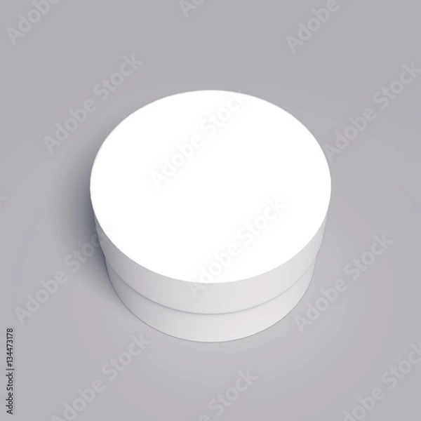 Obraz Cardboard box template