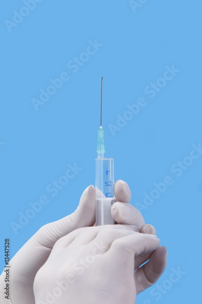 Obraz Preparing an injectable solution