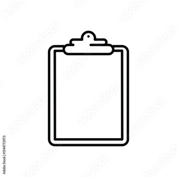 Obraz Clipboard Vector icon