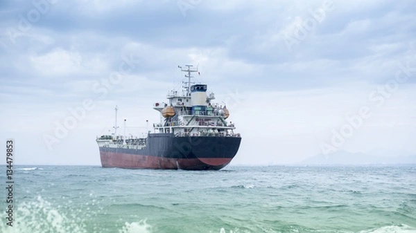 Obraz Cargo Ship at sea