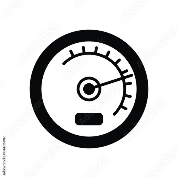Obraz Electric meter Vector icon