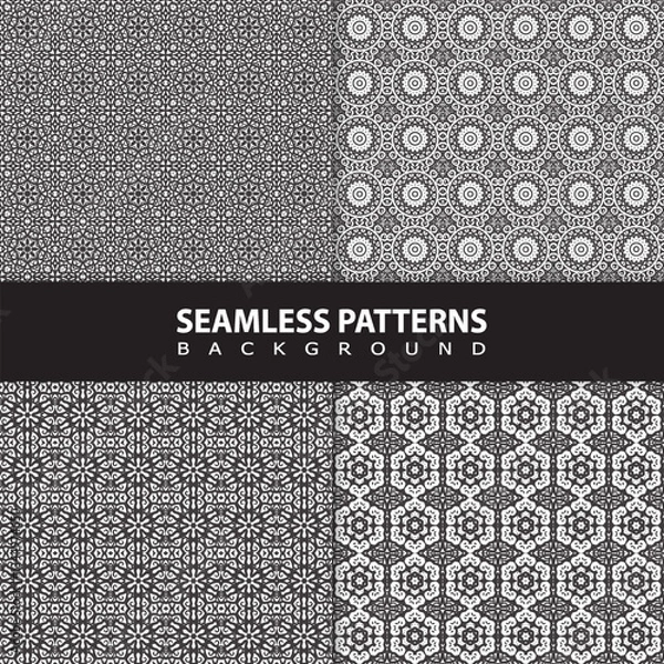 Fototapeta Seamless Pattern Backgrounds (1)