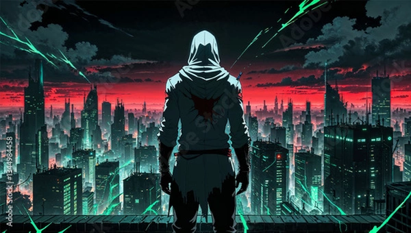 Obraz Tattered Sky Blade

