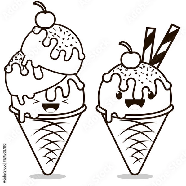 Obraz ice cream2.eps