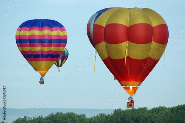 Obraz montgolfières