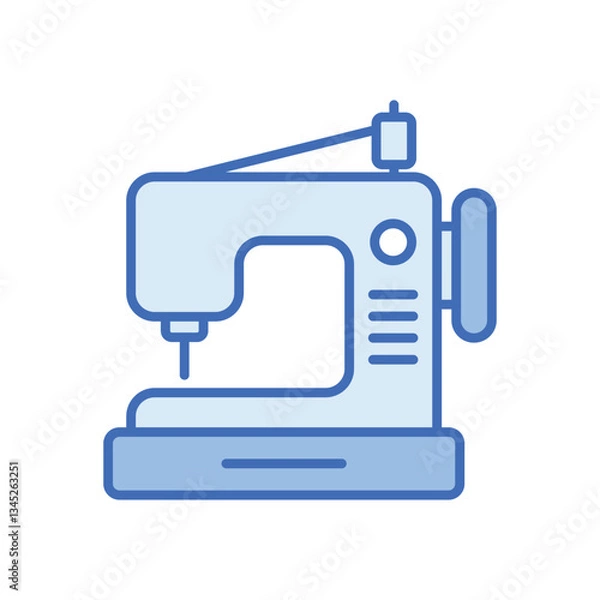 Fototapeta Sewing machine Vector icon