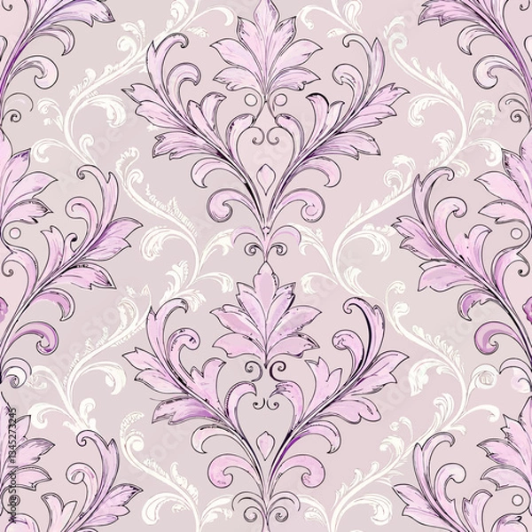 Fototapeta pattern with flowers
