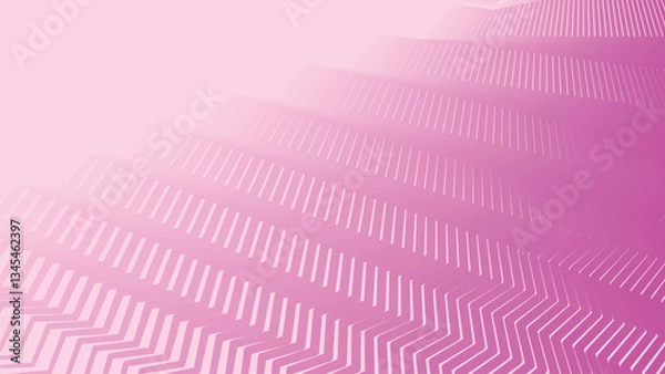 Fototapeta Bright fuchia pink with zig zag pattern abstract for wallpaper or backdrop